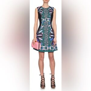 Peter Pilotto Nova Abstract Print Dress